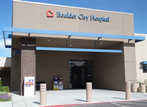 Boulder city hospital - Contact Information. BOULDER CITY HOSPITAL INC. 901 ADAMS BLVD. BOULDER CITY, NV 89005-2213. Phone: 702-293-4111. Fax: 702-294-5732.